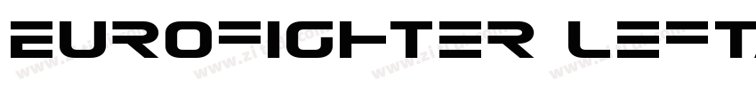Eurofighter Leftalic字体转换